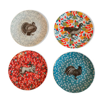 Assiettes à dessert