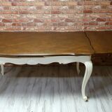 Folding oak table provence style