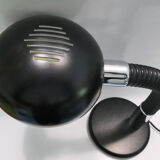 Table lamp or desk gamma lux italy black and chrome