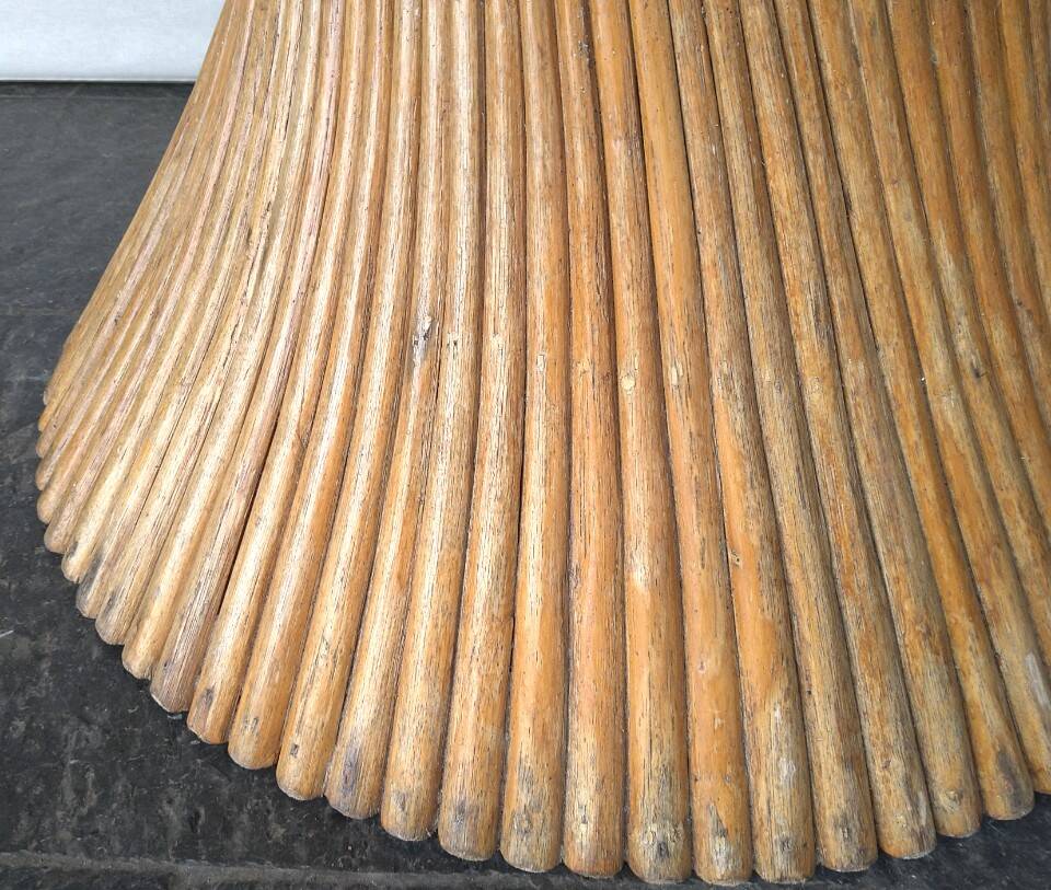 Design dining table "Wheat Sheaf" by John and Elinor McGuire