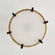 Japan Style Sisal and Teak Pendant Lamp by Temde