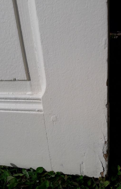 Communication door 82,3x218,1cm old molded