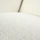 Vintage White Upholstered Armchair