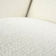 Vintage White Upholstered Armchair