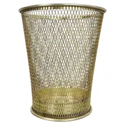 Vintage Paper Basket and Umbrella Stand in the Matégot Style, France, 1970s