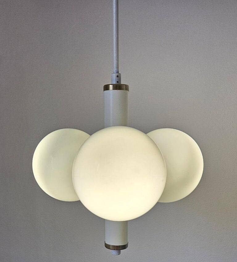 Rare Midcentury Space Age Chandelier Sputnik, Italy, 1970s