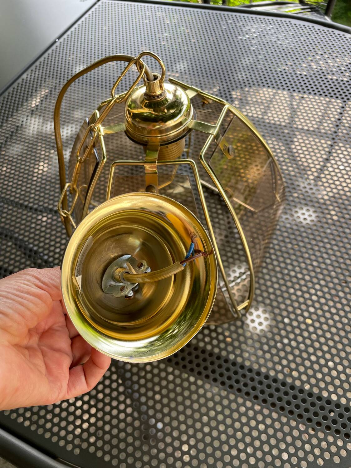 Vintage pendant lamp from the 70s