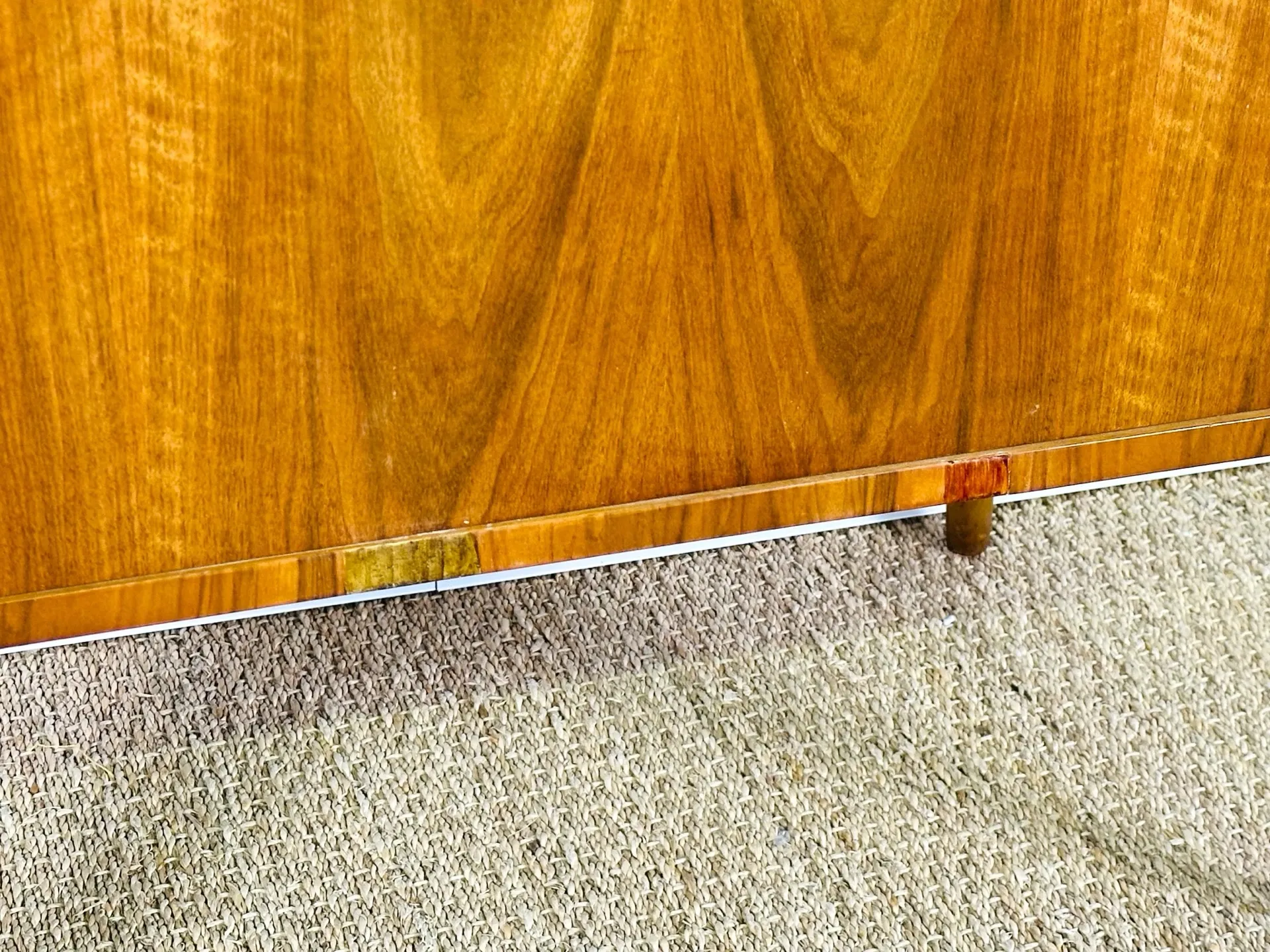 1960s walnut vintage sideboard