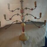 Wooden chandelier