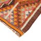 Turkish Handwoven Vintage Herki Kilim 90 cm x 328 cm