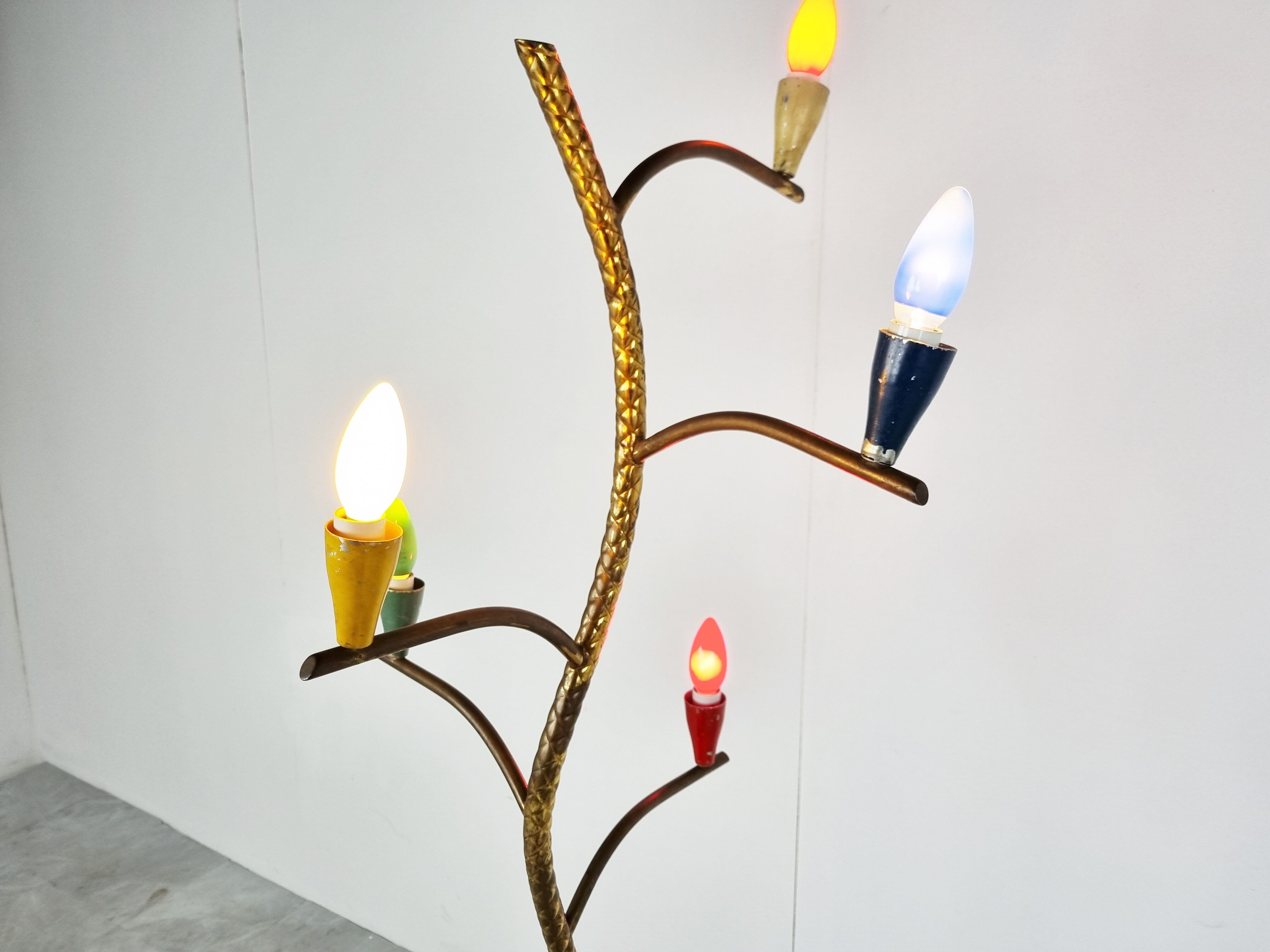 Vintage italian floor lamp, 1950s