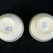 Pair of bowls in earthenware of Badonviller