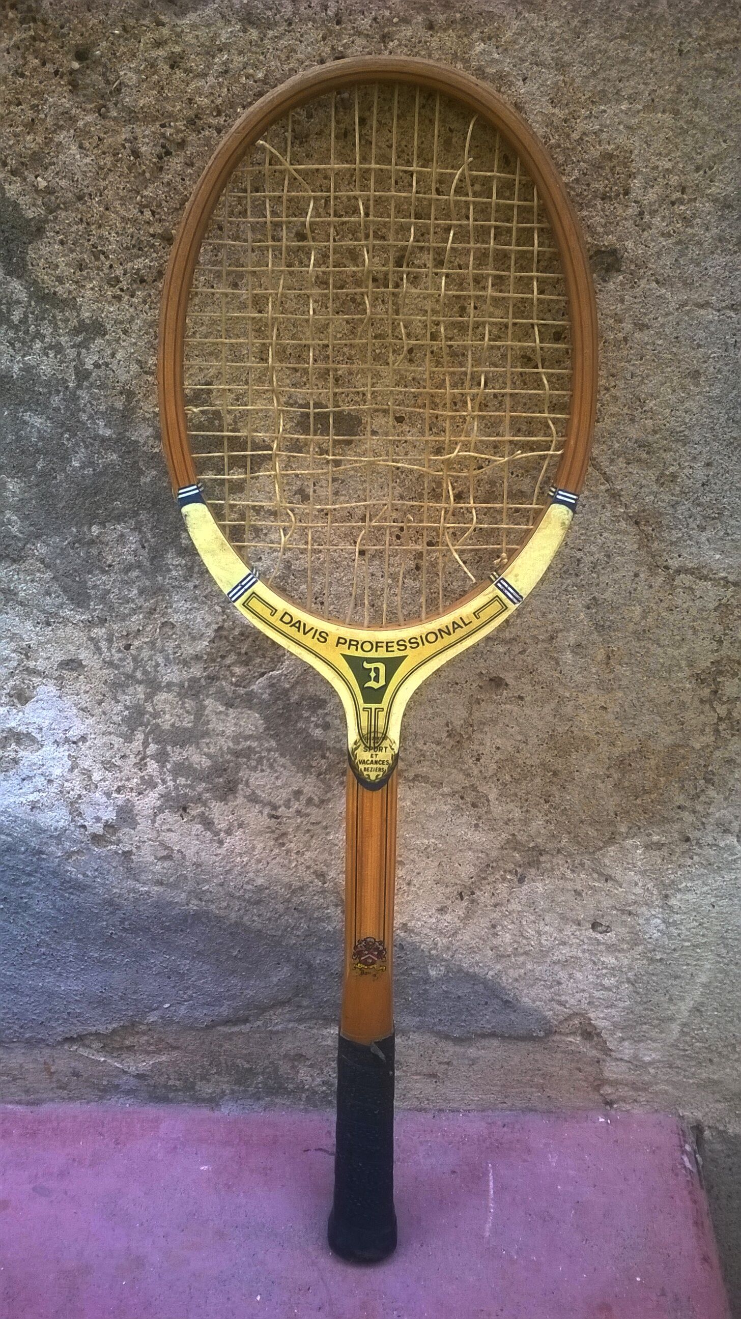 Vintage tennis racket