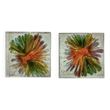 Set of two La Ferté-Gaucher tiles