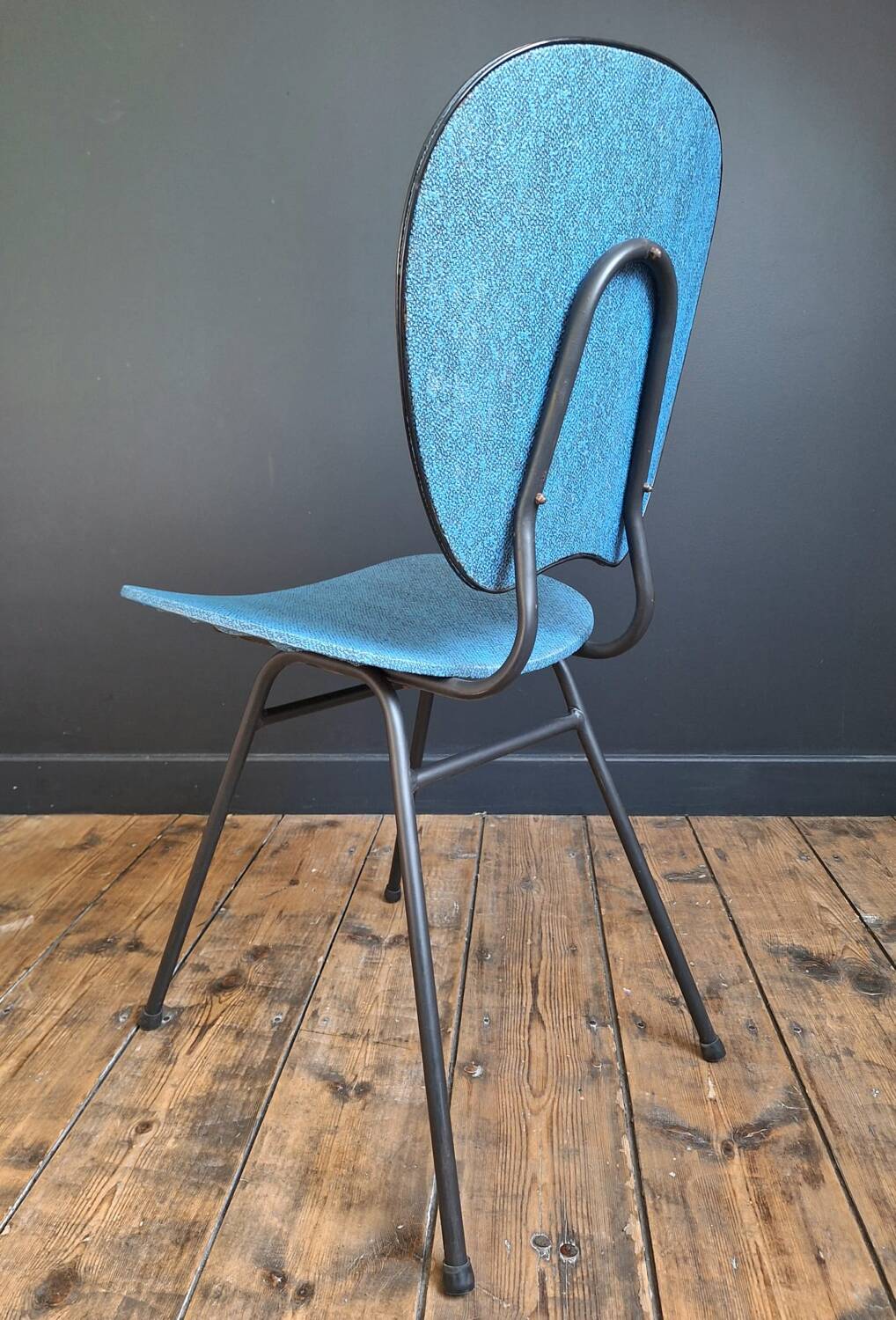 Trio of vintage chairs, antique designer seating furniture