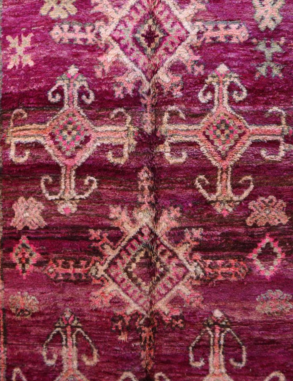 Tapis Vintage Boujad Berbère - 344 x 200 cm