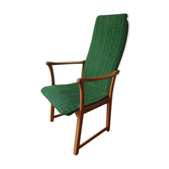 Green Sweden armchair, 1960s design