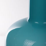 Otto Brauer for Kastrup Holmegaard - Light blue bottle vase "Gulvvase"