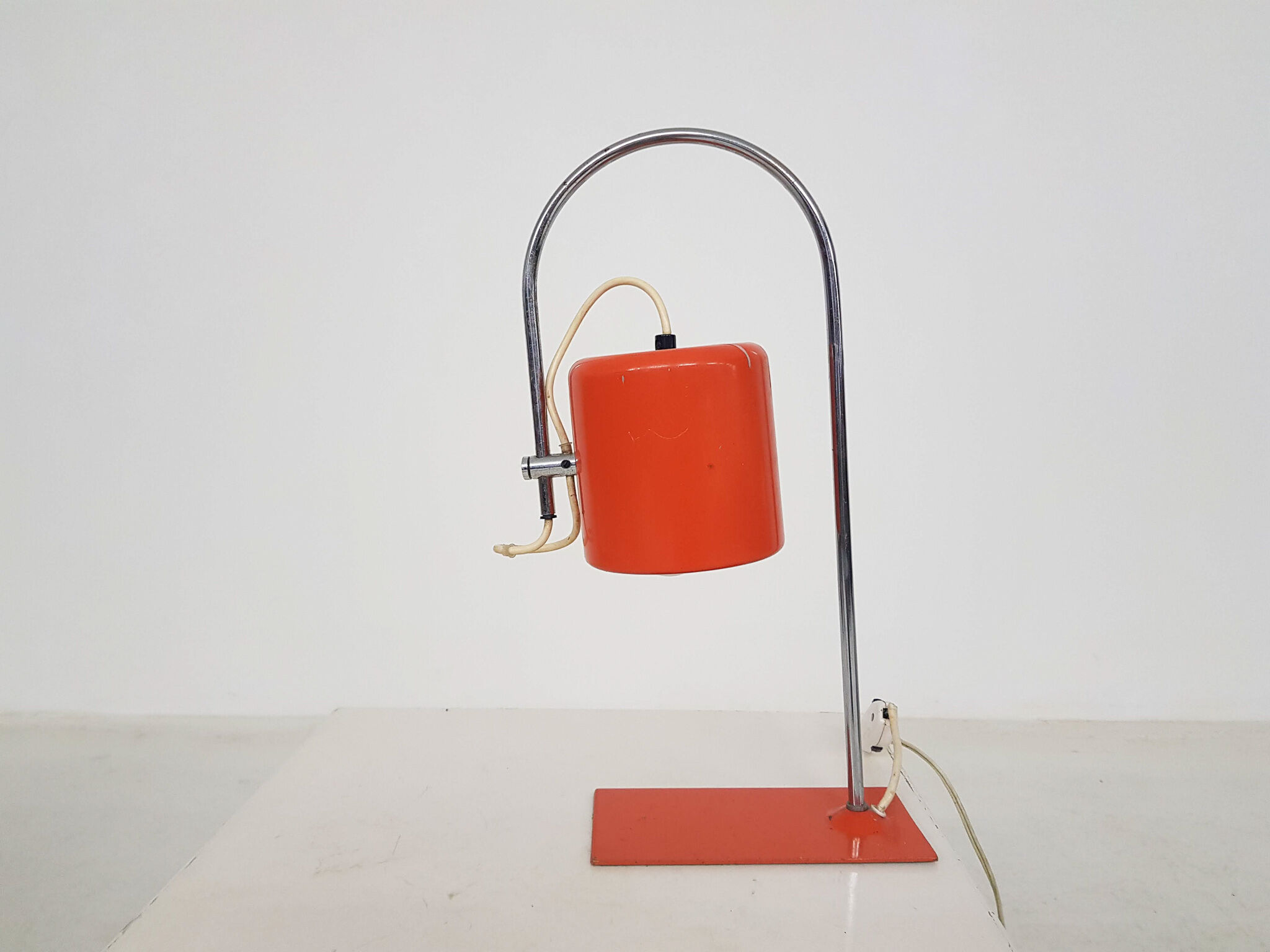 Lampe orange Pays-bas 1960 's