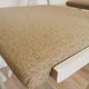 Set of 4 Vintage Wooden Folding Lounge Chairs: Beige Fabric, STOL Kamnik 1970