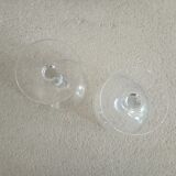 Set of two champagne glasses