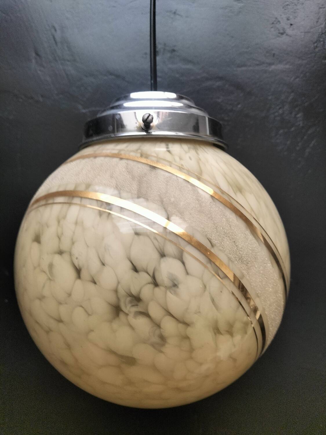 Clichy glass pendant light