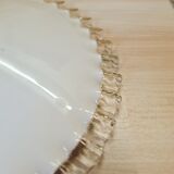 Suspension opaline lampshade
