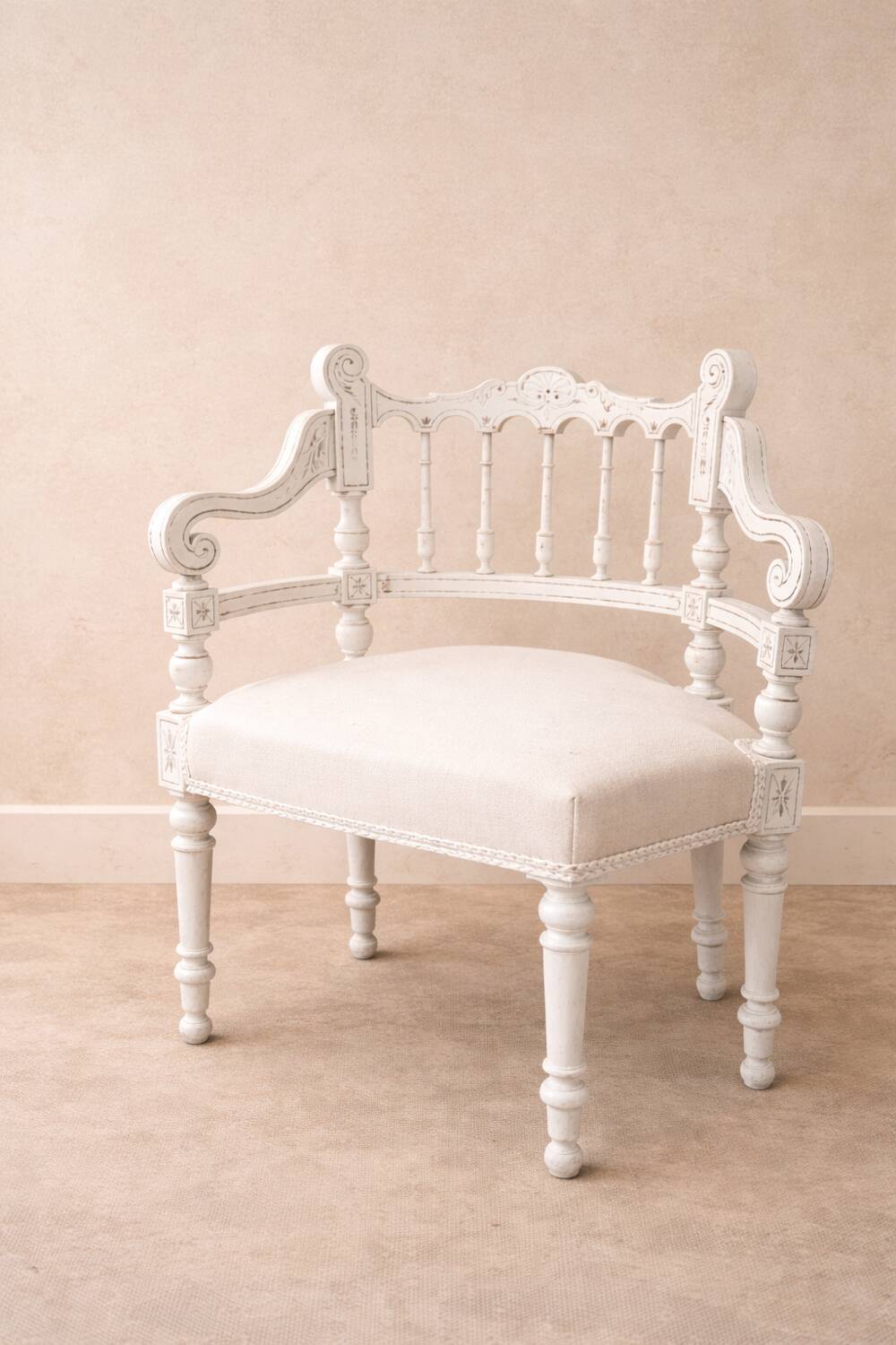 Fauteuil ancien restauré – pièce unique