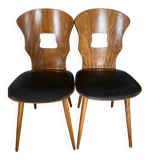 2 bistro chairs Baumann model Gentiane