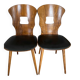 2 bistro chairs Baumann model Gentiane