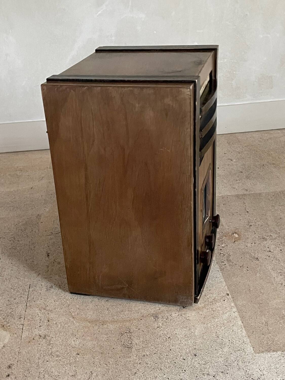 Radio Clariville C 5 (Super 5 lamps) old wooden. Year 1936