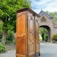 Provencal wedding armoire in walnut nîmes xviii eme century