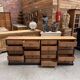 Workshop furniture from the early 20th century.
