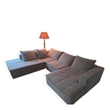 BoConcept modular grey corner sofa
