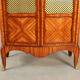 Showcase library mesh marquetée louis xv