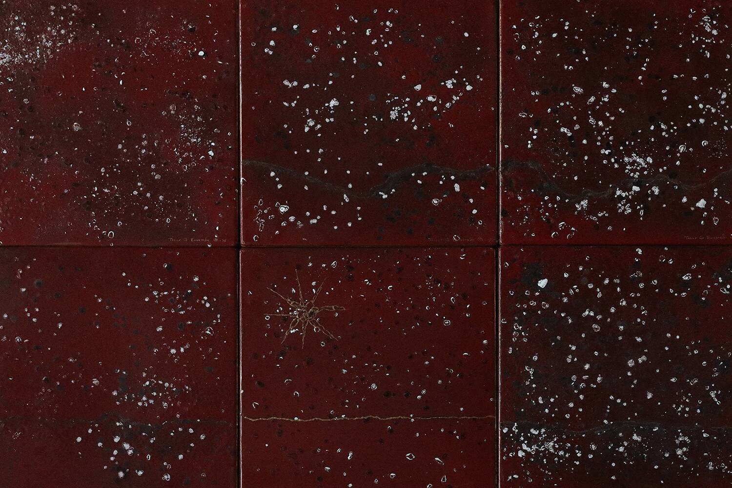 6 Large Enameled Panels by Torolf G. Engström for Hotel Continental, 1975