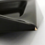 Black triangular trinket bowl