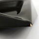 Black triangular trinket bowl