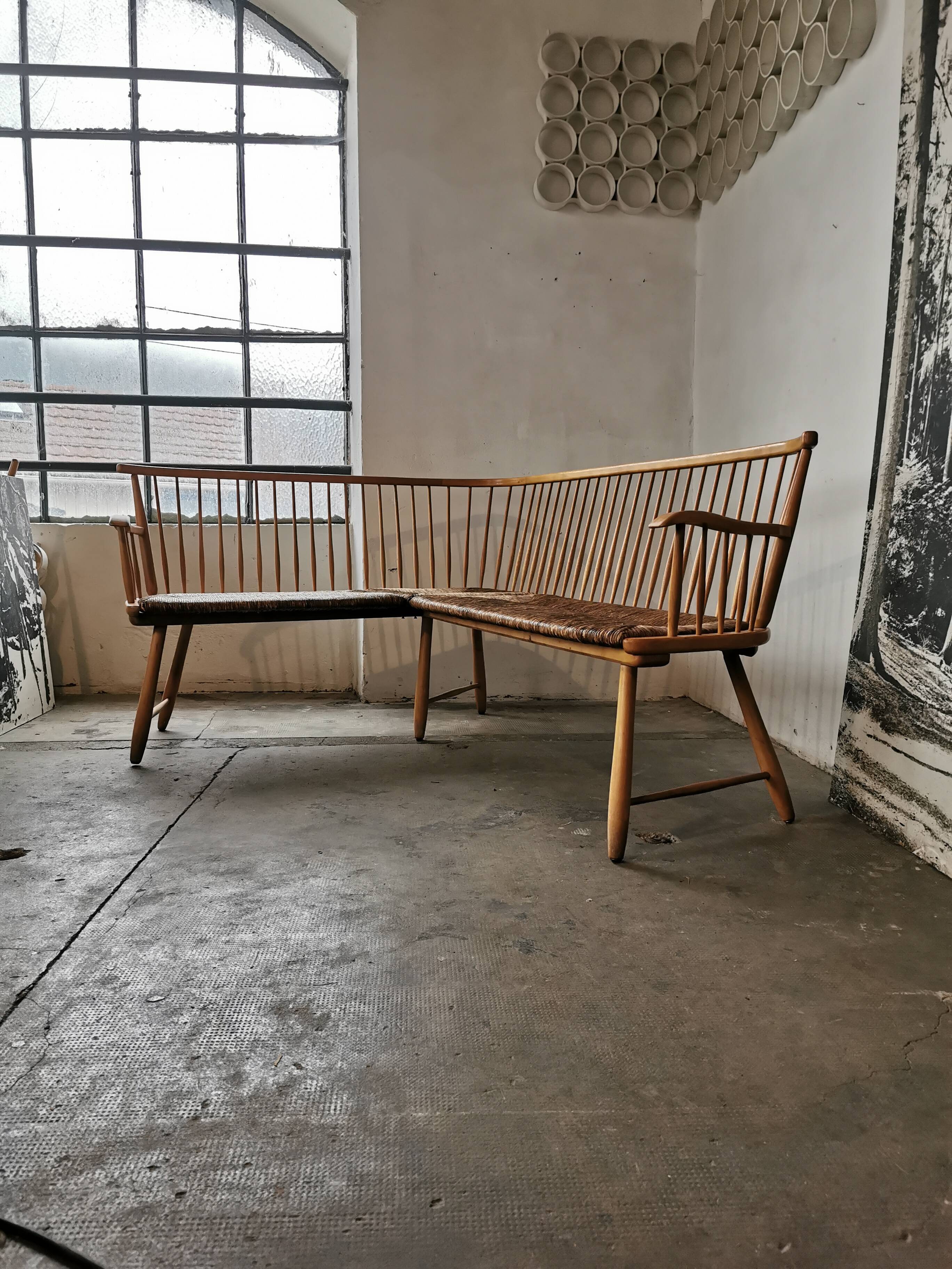 Arno Lambrecht corner bench 1960