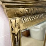Vintage mirror "gold", 135x94 cm