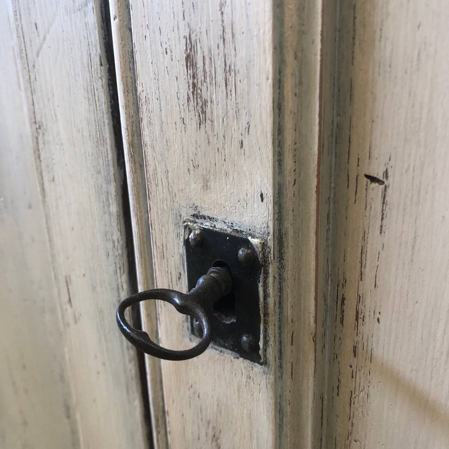 Old vintage Parisian sideboard