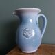 Terracotta pitcher signed Bernard and Geneviève Blanc, Poteries du Queyras