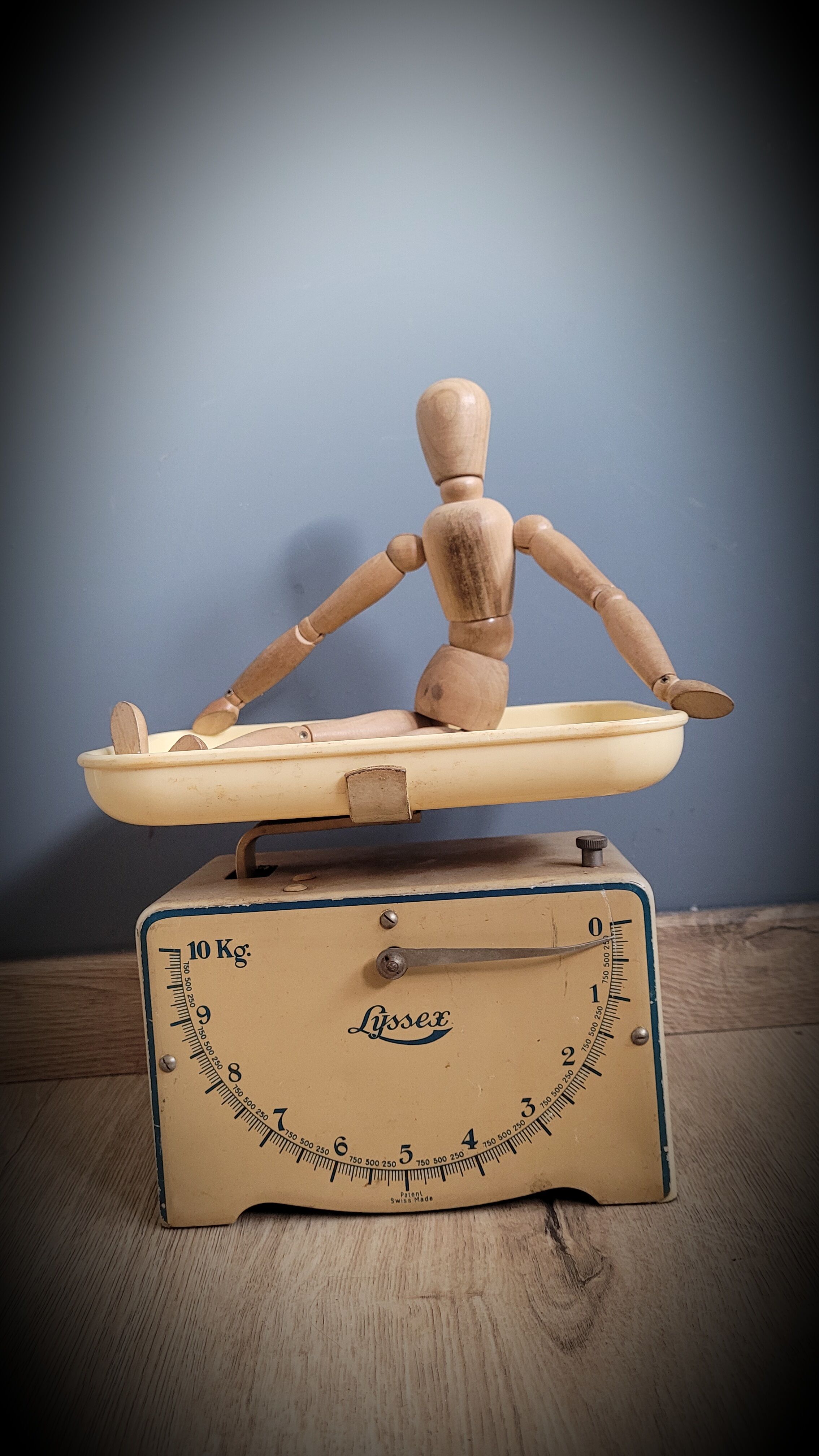 Balance Lyssex 10kg blue