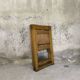 Pair of vintage folding wooden chairs by Aldo Jacober
