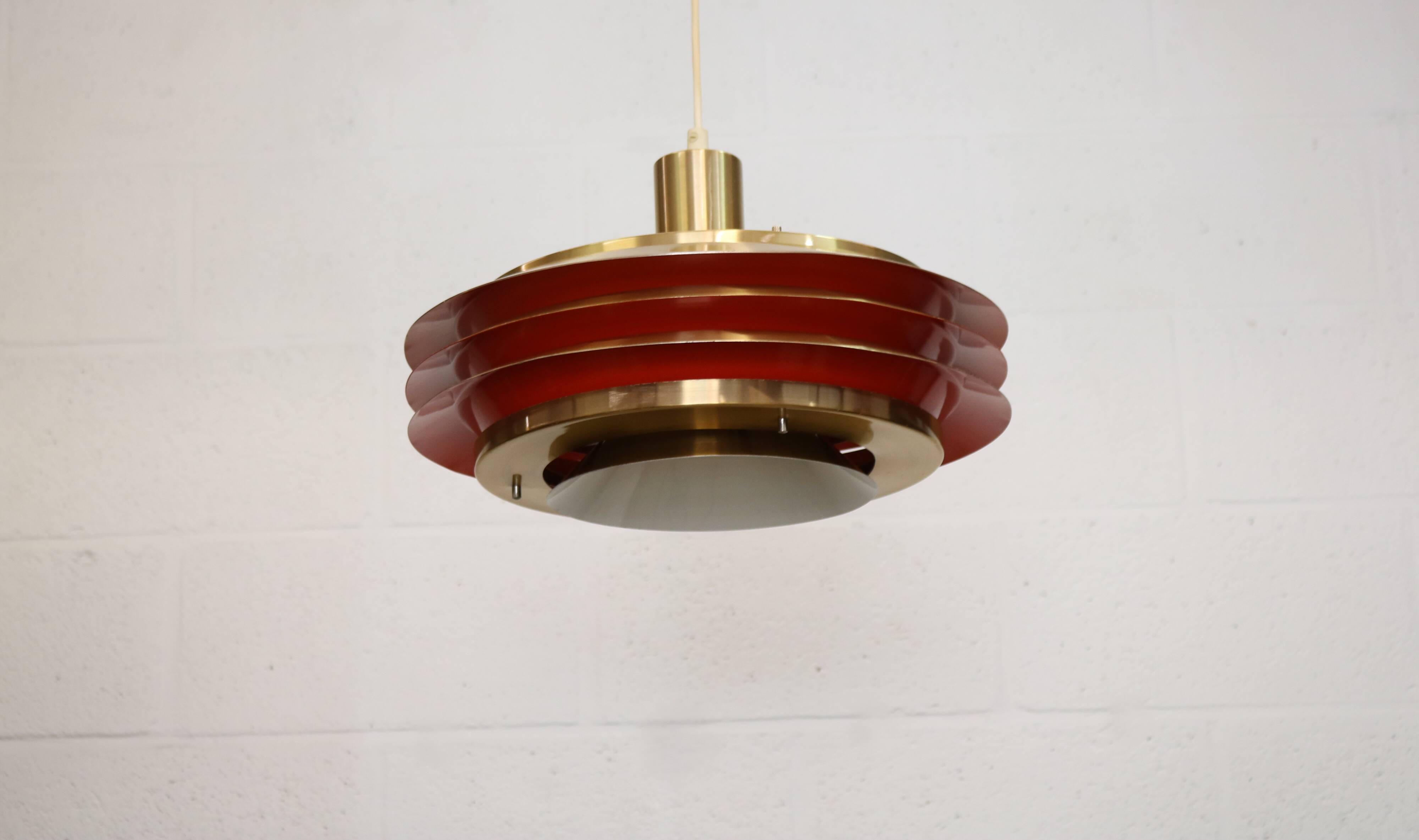 Very rare old Danish design lamp by Teknika model 400  - 60's