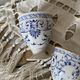 Antique ironstone egg cups
