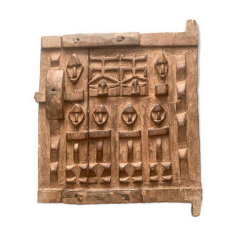 Ancient African Dogon attic door (Mali)