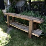 Oak workbench