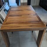 Table console extensible bois massif L40/160 stockholm maison du monde