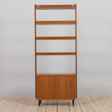 Italian free standing  teak wall unit